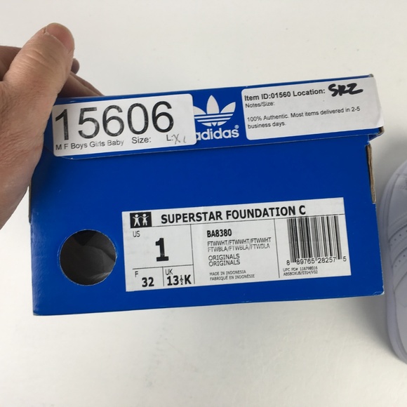 Adidas Superstar Kids Shoes X115606 - Picture 7 of 7